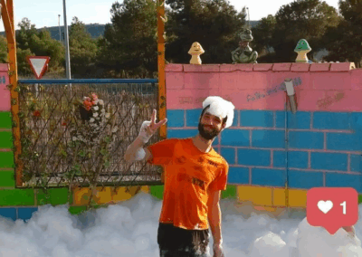 Fiesta de la espuma